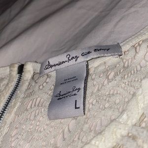 American Rag Juniors Women Dress Ivory Lace